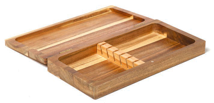 UTSET - ASTUCCIO LEGNO VUOTO PER 6 COLTELLI