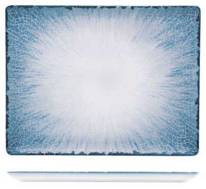 IRYS BLUE - PIATTO RETT.31X24 S.MARINO PORCELLANA