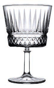 ELYSIA - CF.4 CALICI COCKTAIL CL 26 BASSO H.CM13,4