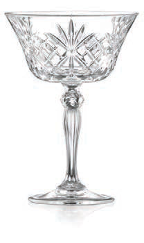 MELODIA - CF.6 COPPE CHAMPAGNE- COCKTAIL CL 26