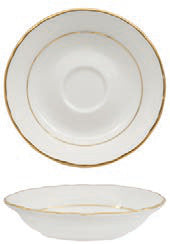 DIANA GOLD -  PIATTINO TAZZA CAFFE CM 12