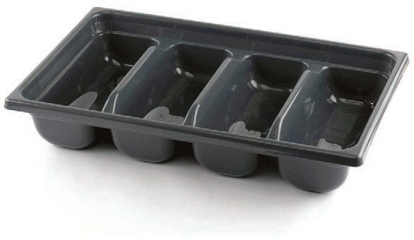 PORTAPOSATE HORECA CM 32,5X53XH.9,5 GRIGIO