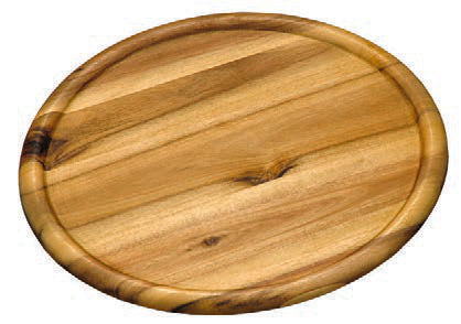 ACACIA-TAGLIERE TONDO CM 32 H.2