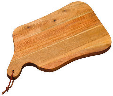 ACACIA-TAGLIERE SAGOMATO CM 37,5X23XH.1,5 CON MAN.