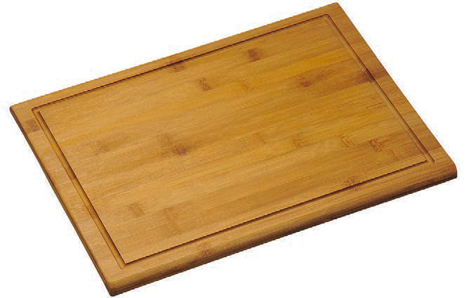 BAMBOO-TAGLIERE RETT.CM 44X32XH.1,6 CON SCANALAT.