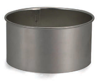 COPPAPASTA CERCHIO LISCIO ACCIAIO 11X6 8045