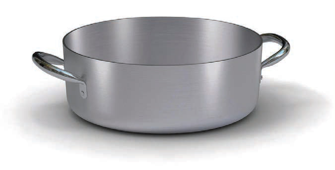 6800-IND CASSERUOLA BASSA 2 MANIGLIE CM.32