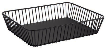 URBAN-CESTELLO GN 1.4 METALLO NERO 26,5X16,2 H 7,5