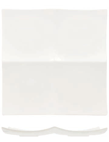 B.B. WHITE-PIATTO 4 SCOMPARTI QUADRO CM.25