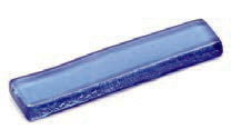BRICK - POGGIAPOSATE VETRO BLU CM 10X2