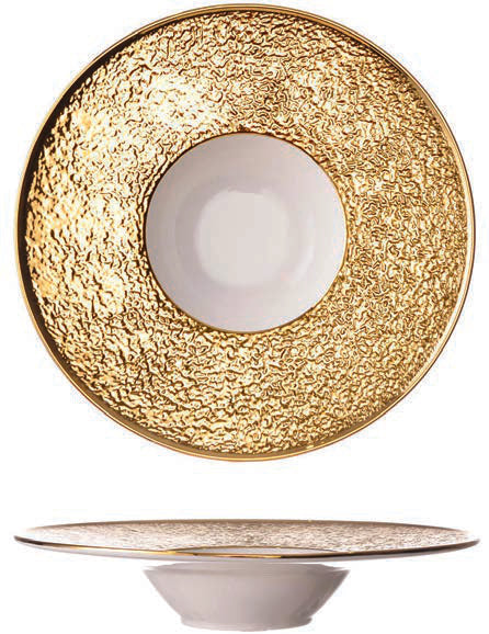 INFINITY GOLD-PASTA BOWL CM. 28