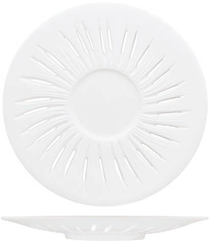 ZEFIRO-PIATTO PIANO GOURMET CM 29 BIANCO
