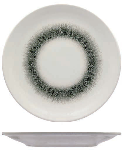 BLACK ICE - PIATTO FRUTTA CM 21 H.2,35