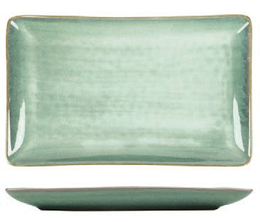 NUAGES EMERALD - PIATTO RETT.CM 26,5X16XH.2
