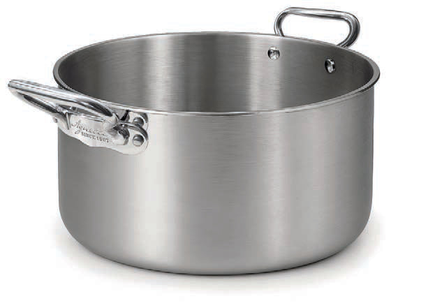 ALU INOX 3-PLY SATIN-CASSERUOLA ALTA 2M CM20H13,4