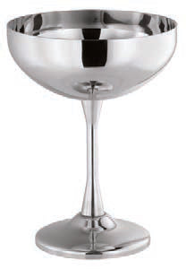 FRIGIO-SET 2 COPPE GELATO INOX CM 10,5 H.14