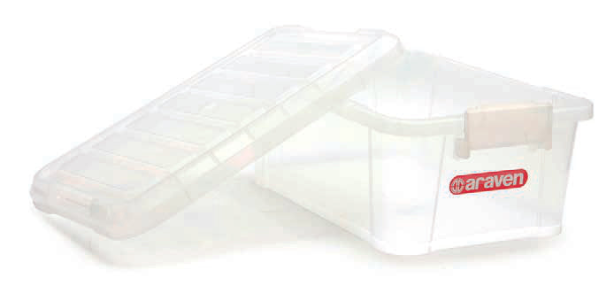 ARAVEN-CONTENITORE CON COPERCHIO 38X26,5X15,5 LT9