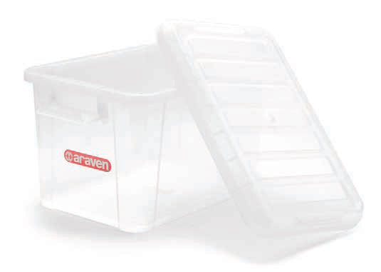 ARAVEN-CONT.TRASP. CON COP. 38X26,5X23 LT14 91185