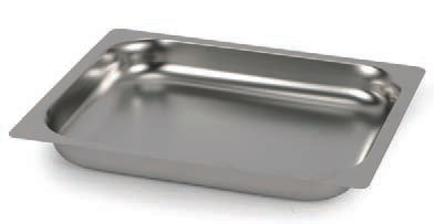 GN INOX 1.2 TEGLIA BORDO PIANO CM32X26 H.4