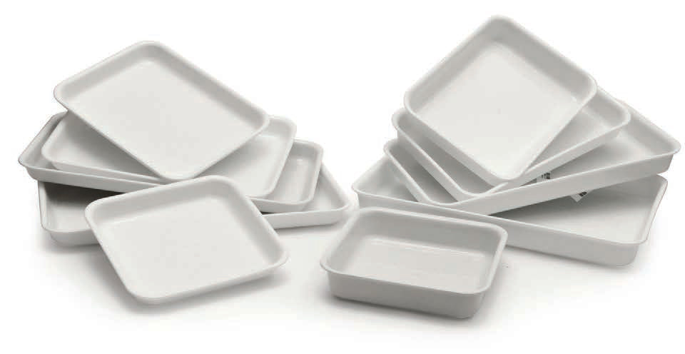 VASSOIO PMMA CM 22X44X5 BIANCO 128 A3-BIM