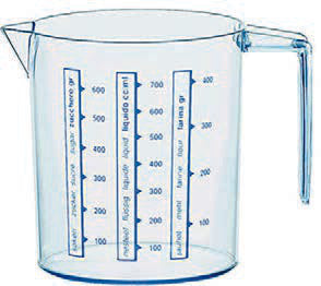 CARAFFA GRADUATA LT.0,75 DECOR.411 COSMO