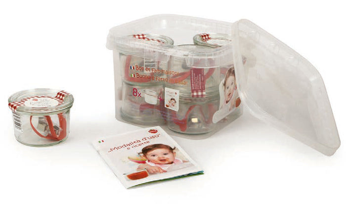 SET BEBE WECK-SECCHIELLO 8VASI ML200 751