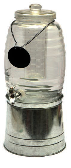 DISTRIBUTORE BEVANDE VETRO LT.9,5 BDG1000