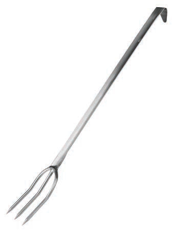 UNIPEZZO - FORCHETTONE 3 PUNTE INOX CM 50