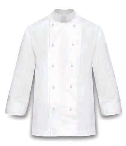 GIACCA CUOCO ECO.BIANCO S 1125