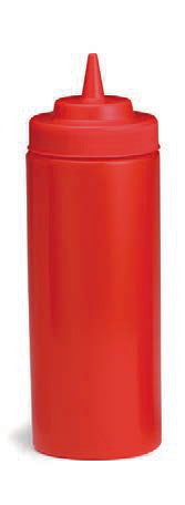 SQUEEZE DISPENSER ROSSO 350ML-NEW-11253K-12L