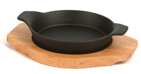 H.PRO-GHISA TEGAME CM.15 BASE LEGNO YY2165