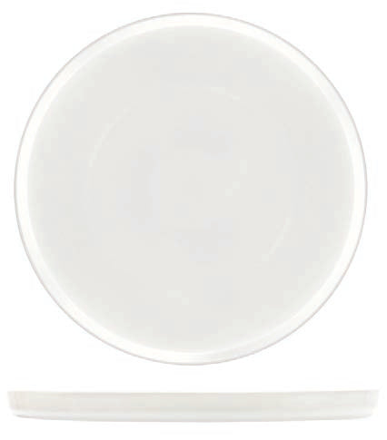 JUSTWHITE-PIATTO TONDO B.ALTO CM.28,5 HHP11199