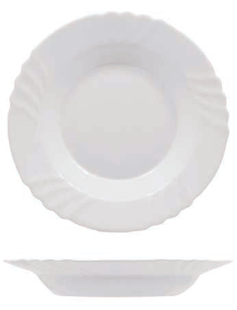 EBRO - PIATTO FRUTTA 20 BIANCO 4.02812