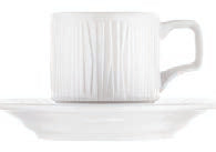 EMOTION BIANCO-PIATTINO PER TAZZA CAFFE EM01KT00