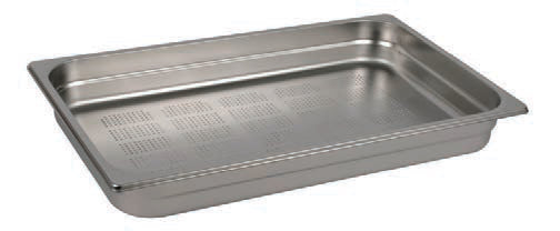 GN INOX 1.4 - BACINELLA 26x16 H.2 MM.0,6 BA14020.6