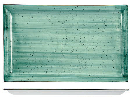 JUSTCOLOR GREEN-PIATTO RETT.31X22 CHP11756-1096K2