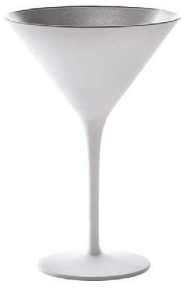 OLYMPIC BIANCO-SILVER-CALICE COCKTAIL CL24 1400025