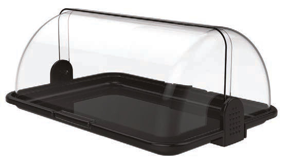 VETRINETTA DA BANCO GRANDE 46,5X31X19,5 BASE NERA