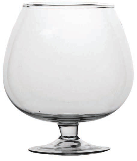 ALE-COPPA COGNAC VETRO MM.240XH.300 LT.8  825