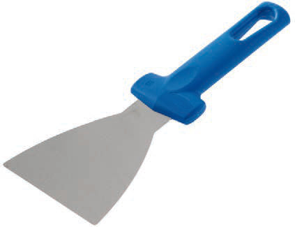 SPATOLA TRIANGOLARE INOX CM 10 FLESSIBILE AC-STP31