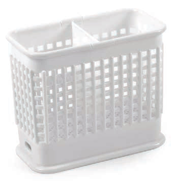 ARAVEN-PORTAPOSATE BIANCO 15,6X8X13 01064