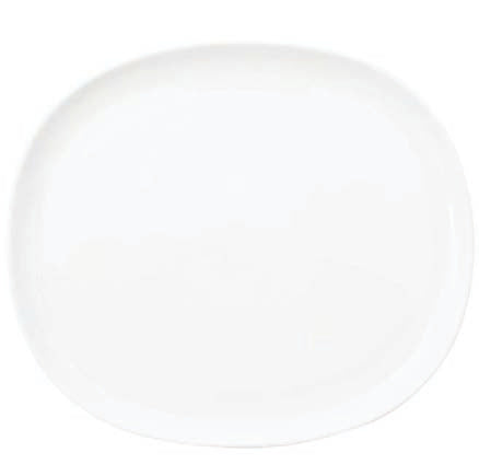 ORA WHITE - PIATTO PIANO CM 33,5X29,5 88310