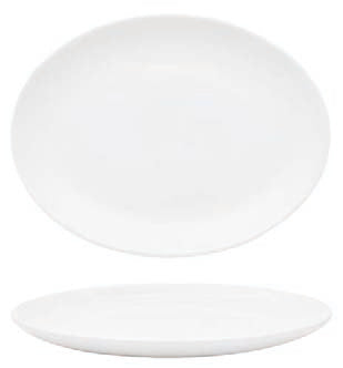 CLASSIC WHITE - VASSOIO OVALE COUPE CM 20 21830H