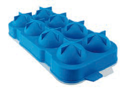 STAMPO SILICONE 8 SFERE DI GHIACCIO CM 5,5 4541