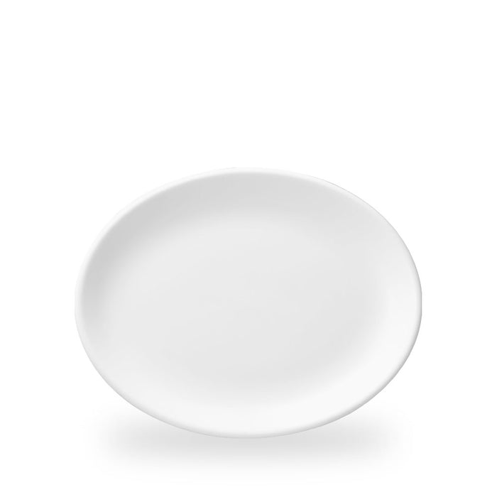White Piatto Ovale 11" Box 12 - WH D11 1