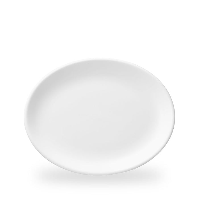 White Piatto Ovale 12" Box 12 - WH D12 1