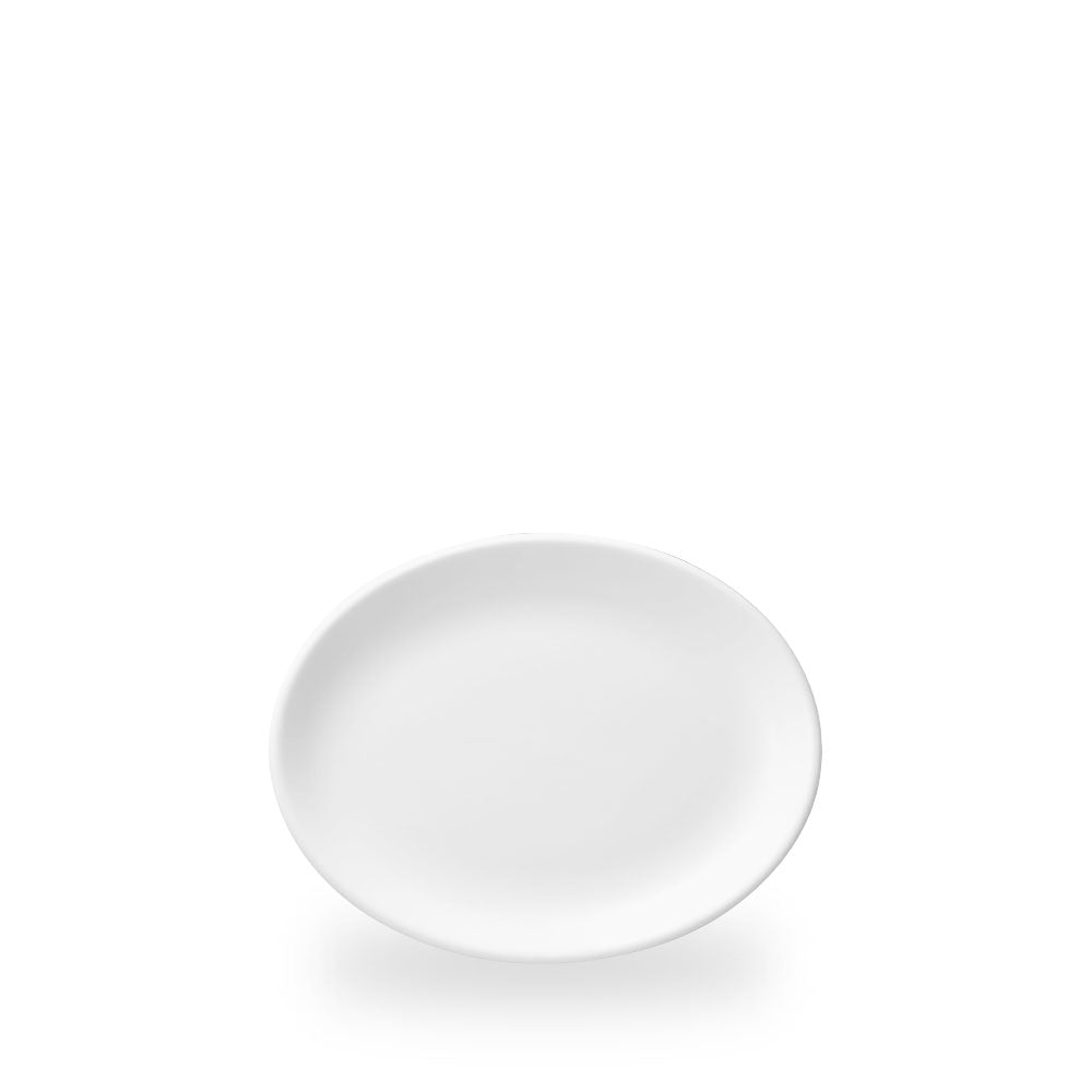 White Piatto Ovale / Gravy Boat Std 8" Box 12 - WH D8 1