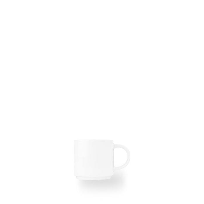 White Stacking Breakfast Tazza 10Oz Box 24 - WH FT101