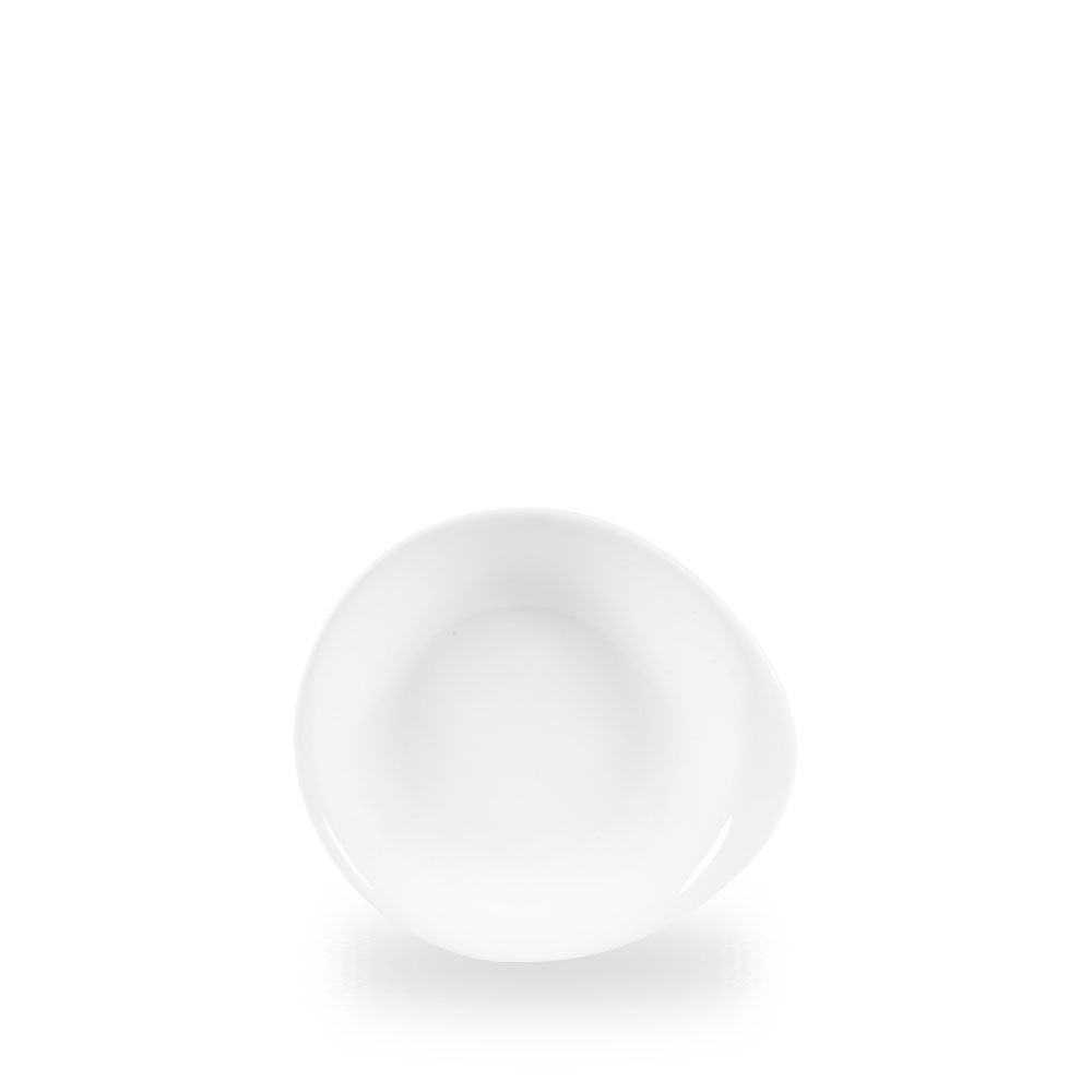 White Ciotolina Con Manico 7 2/8X6.5" Box 12 - WH ID7 1
