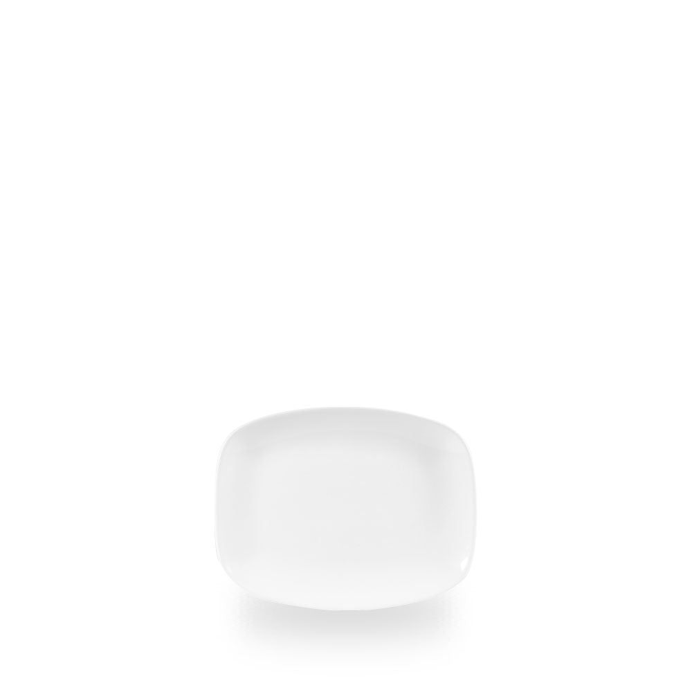 White Piatto Rettangolare Chefs 6 X 5" Box 12 - WH OBL11